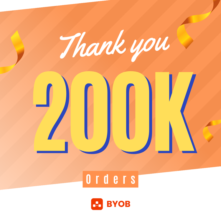 More than 200,000 bundle orders have been generated BYOB!